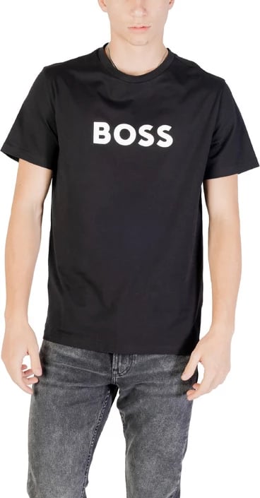Maicë Boss për meshkuj, e zezë