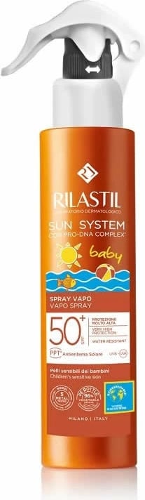 Spray për diell për fëmijë Rilastil Sun System Baby Clear Spray SPF 50+, 200ml