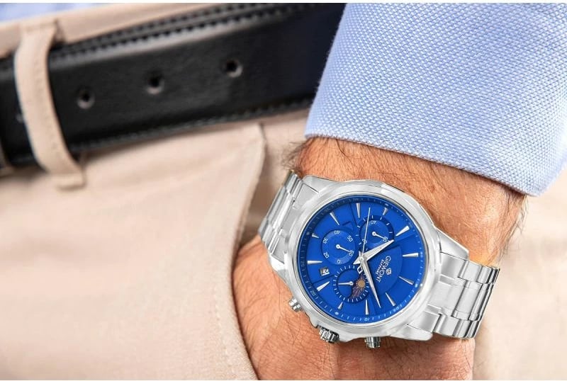 Orë dore për meshkuj Giewont, blu