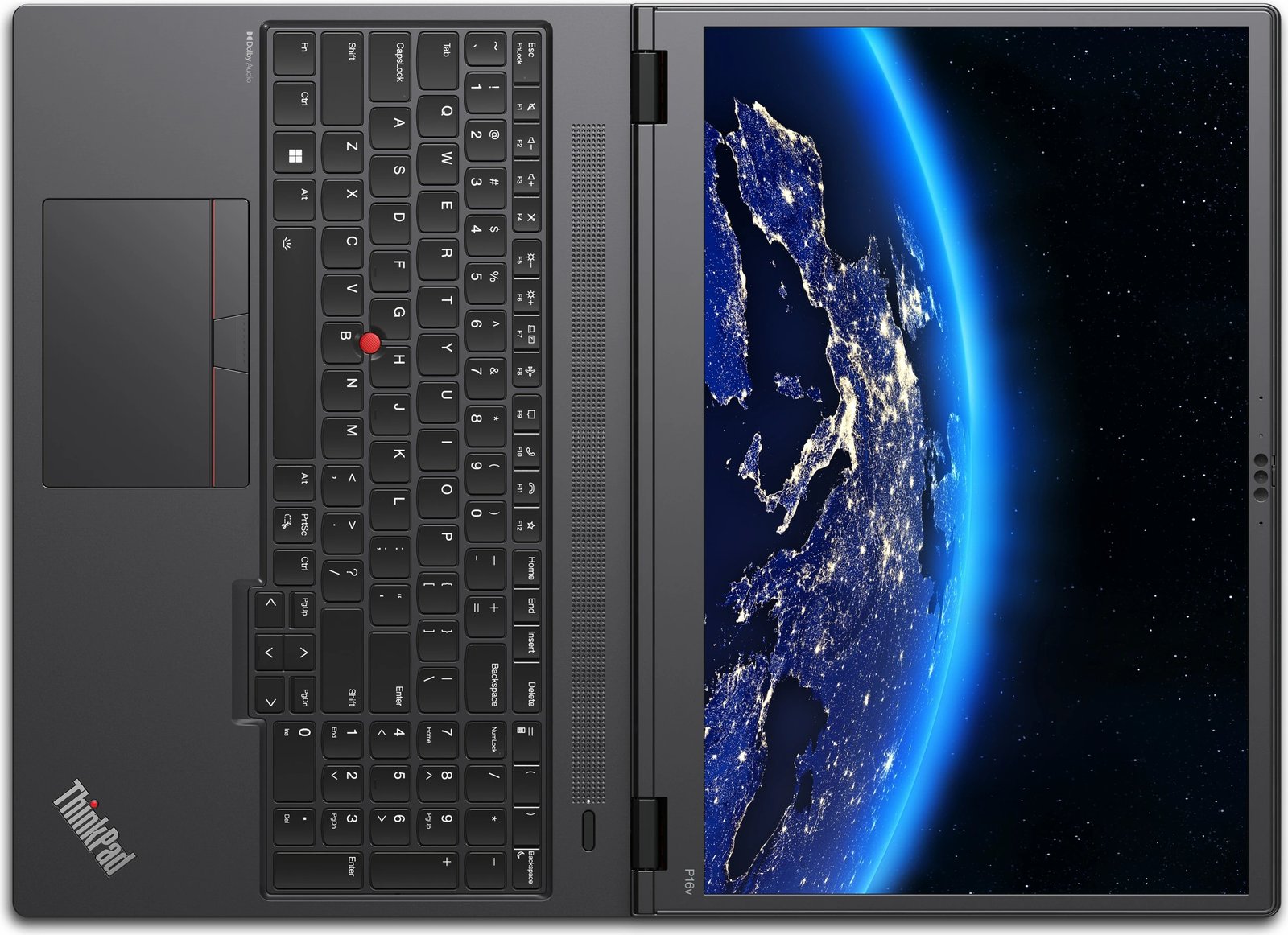 Laptop Lenovo ThinkPad P16v Gen 1, AMD Ryzen 7, 32 GB RAM, 1 TB, Thunder Black