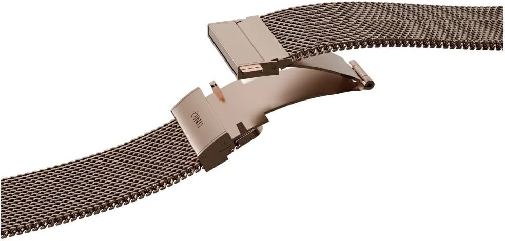 Rrip çeliku inox për Apple Watch UNIQ Dante Pro, 44/45/46/49mm, Rozë metalike