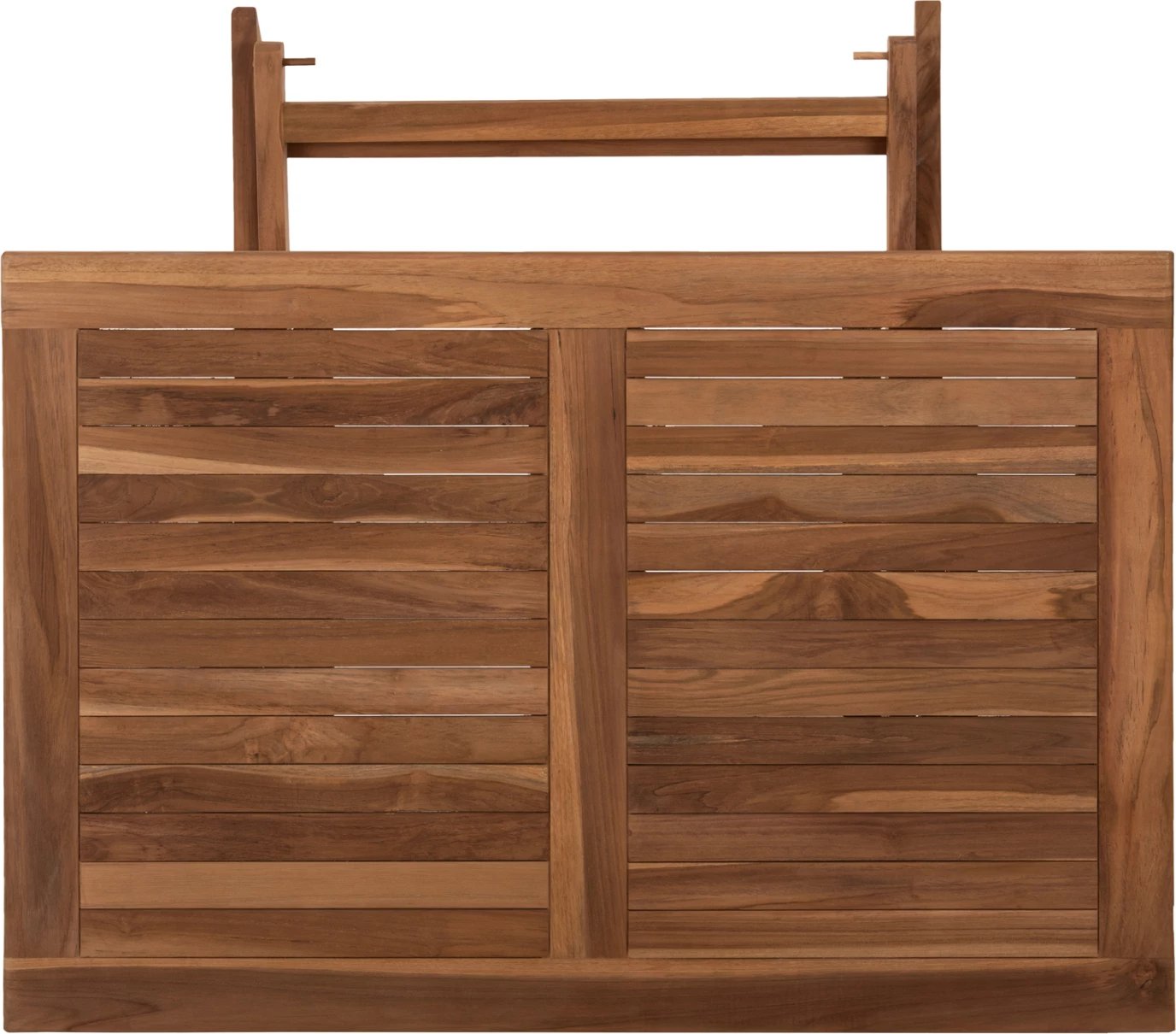 Set tavoline me karrige për terasë, 6 copë, Kendall FH11954, dru teak, ngjyrë natyrale