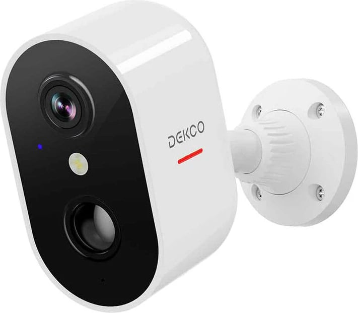 Kamerë IP jashtme DEKCO DC6L, 3MP HD, Wi-Fi, bardhë