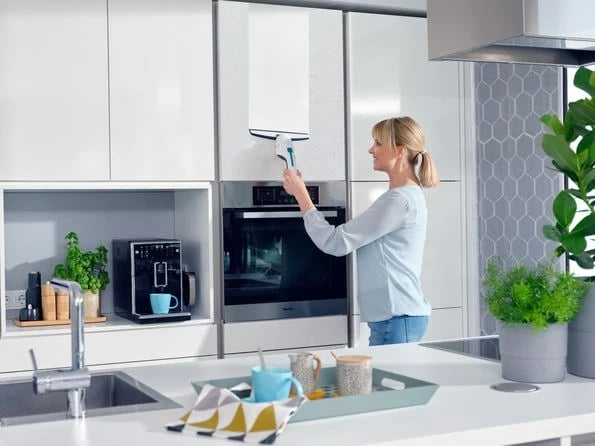 Pastrues elektrik për dritare Leifheit 51030, i bardhë