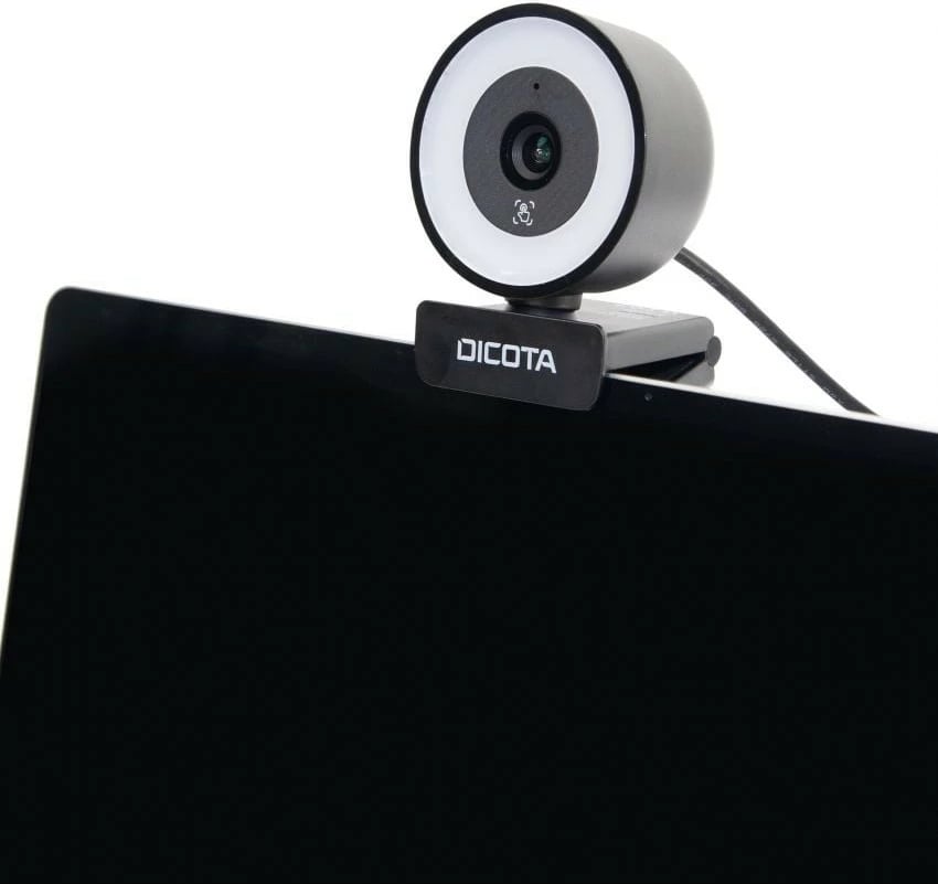 Webcam DICOTA Ringlight 5MP e zezë