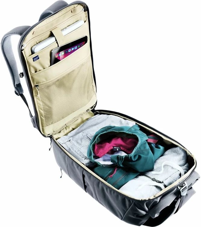 Çantë shpine Deuter, unisex, e zezë Çantë shpine Deuter, unisex, e zezë