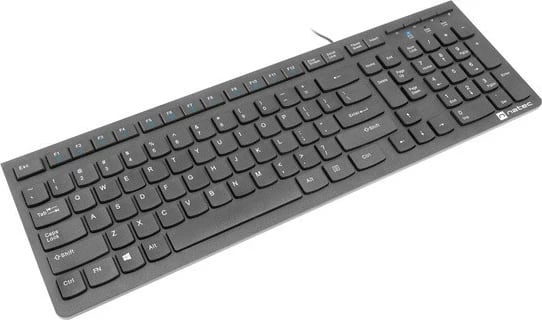 Tastierë Natec DISCUS 2, Multimedia, me kabllo USB, E zezë