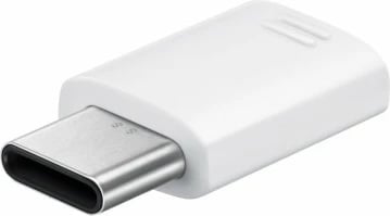 Adapter konvertues Samsung microUSB në Type-C,e bardhë