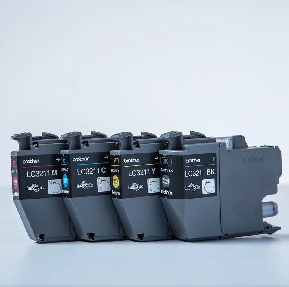 Toner Brother LC3211VALDR, 4 copë, 200 faqe, Ngjyra të ndryshme