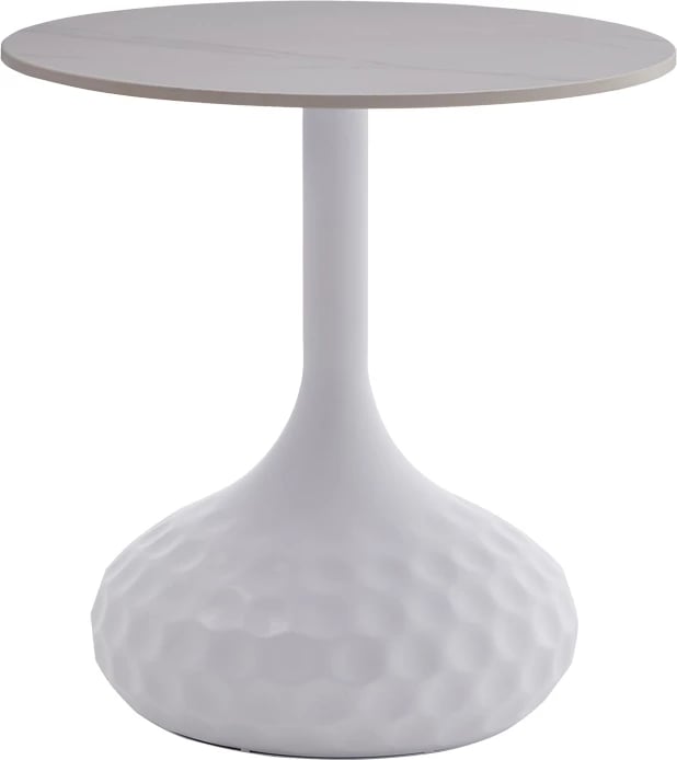 Tavolinë kafeje Fabron Inart, gur i sinteruar, D50x52cm