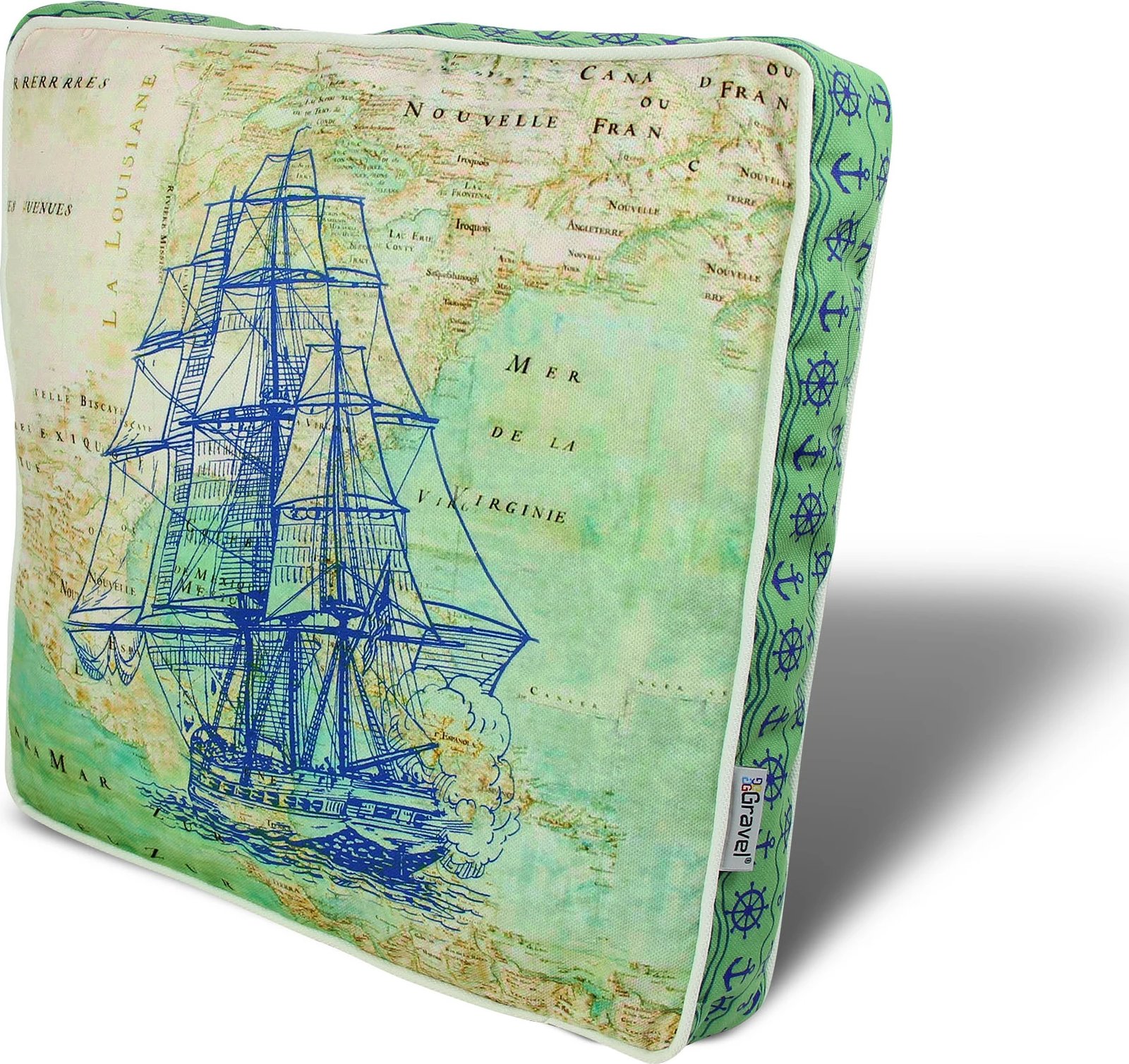 Jastëk Evila Originals, YM1013, shumëngjyrësh, 42x42cm