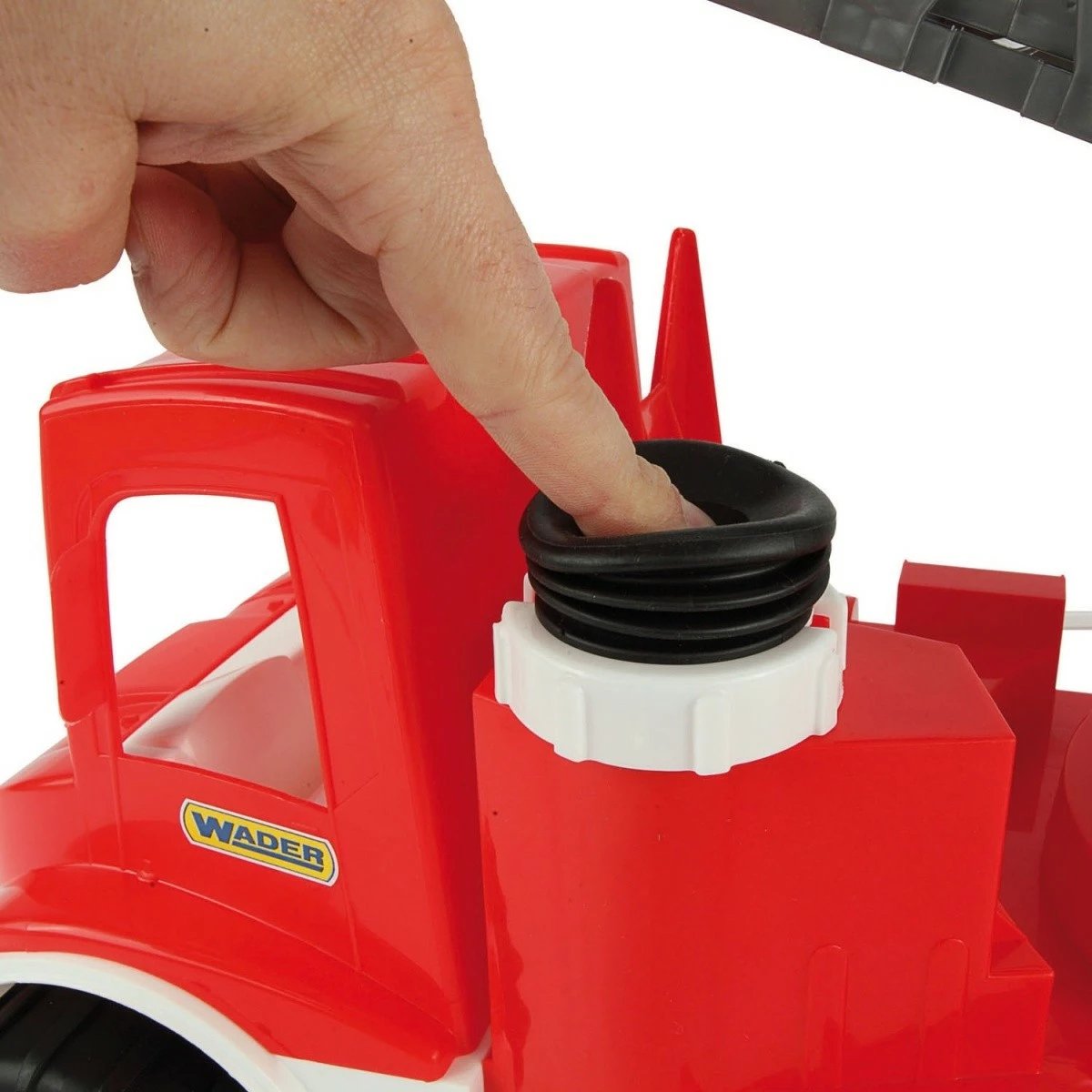 Kamion zjarrfikës lodër Wader Multi Truck 43 cm, plastikë, ngjyra të përziera