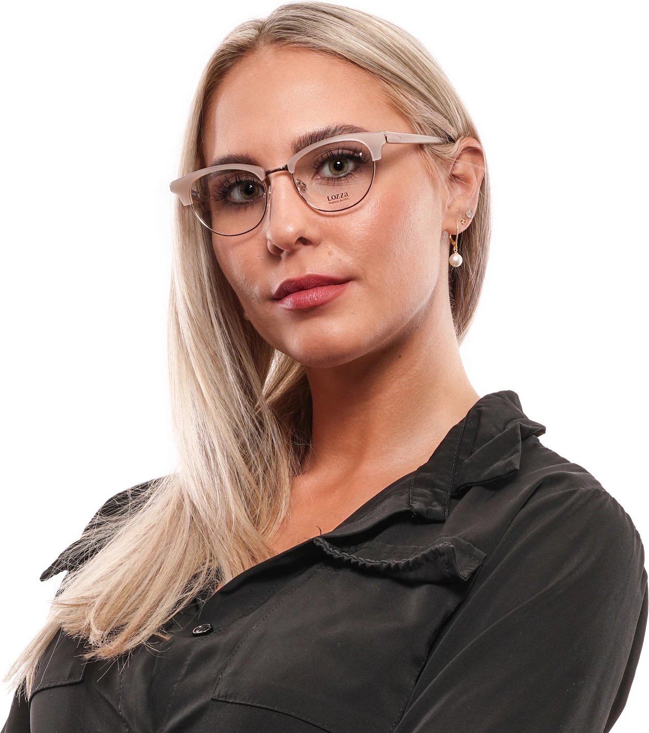 Kornizë optike për femra Lozza, bezhë