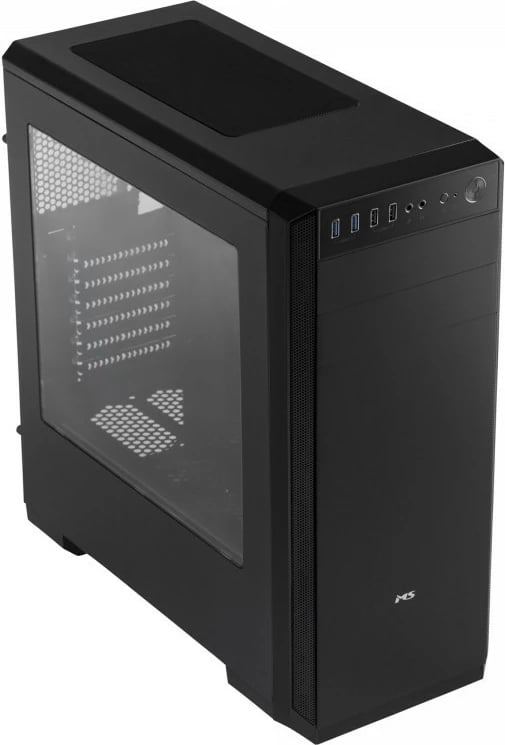 Kasë MS FIGHTER V300, Midi Tower, ATX/ITX, e zezë