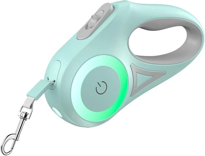 Litar automatik për kafshë Rojeco RSSQYSFG3M-08, 3m, i gjelbër