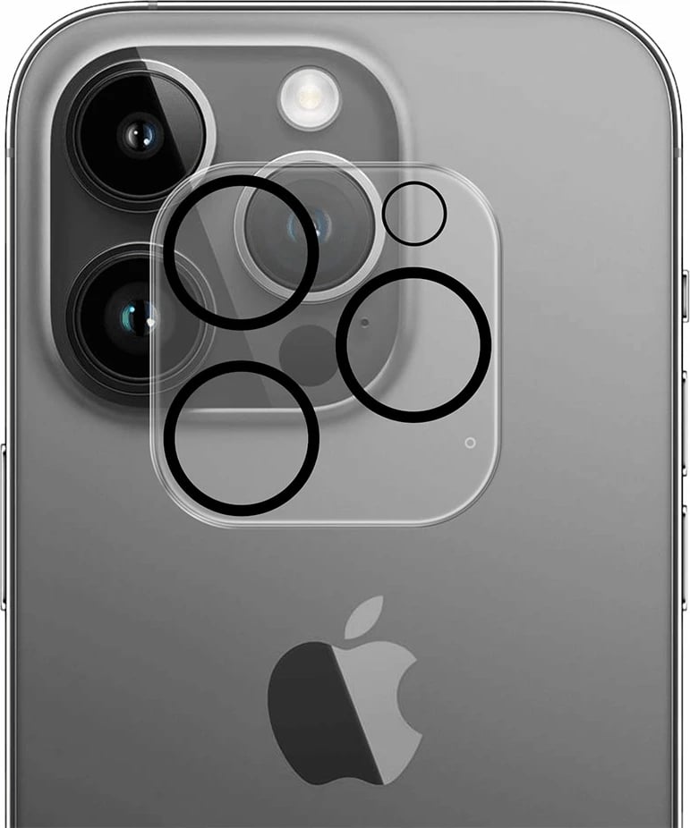 Mbështjellës xhami për kamerë 3mk Lens Pro Full Cover për iPhone 14 Pro/14 Pro Max