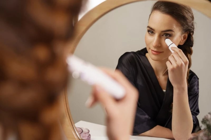 Masazhator për Zonën e Syve me Dritë të Kuqe dhe Terapi Termike  ETA FENITÉ 335390000