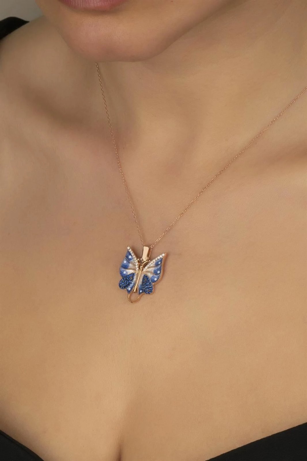 Varëse argjendi me flutur, ngjyrë ari, Jumeon, KLBKKLY566