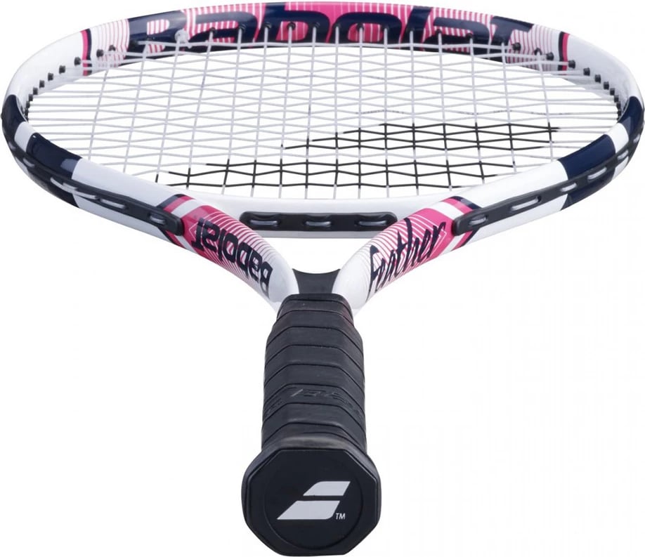 Raketë tenisi për femra Babolat, bardhë-rozë-mavi