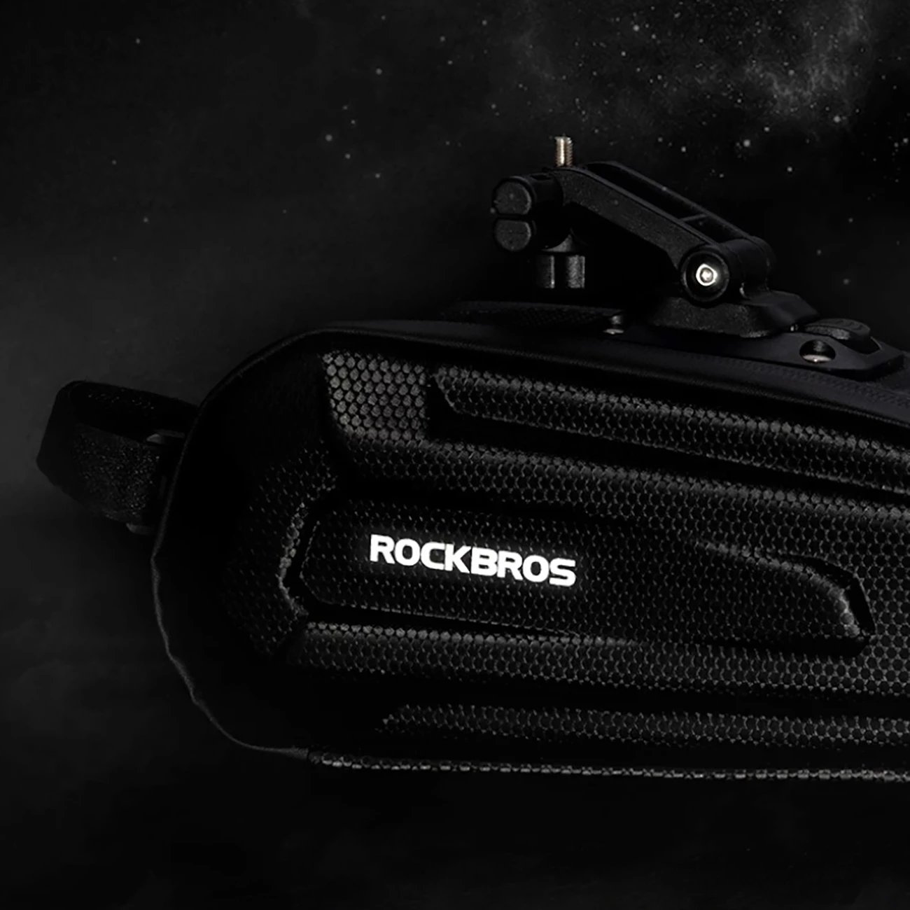 Çantë nën sedilje biçiklete Rockbros B69, 1.8L, sistem i lehtë montimi, e zezë