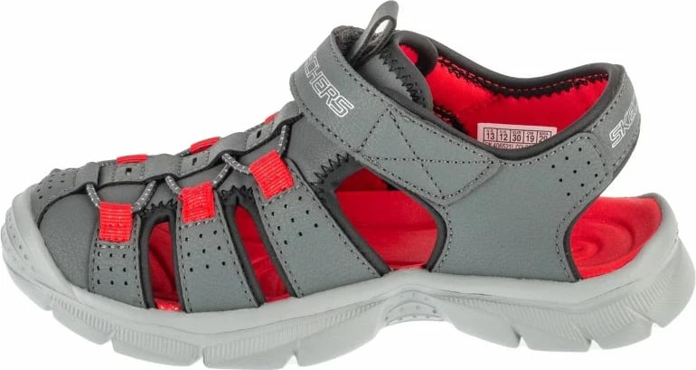 Sandale fëmijë Skechers, gri