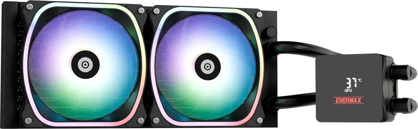 Ftohës uji Enermax Aquafusion II 240mm ARGB, i zi