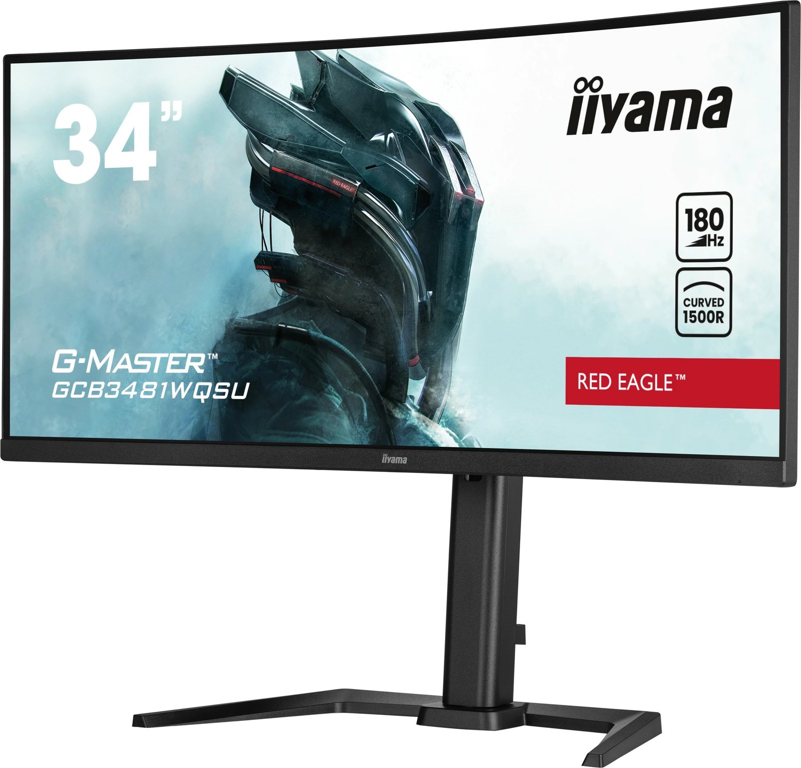 Monitor iiyama G-MASTER GCB3481WQSU-B1, 34", UltraWide Quad HD, i zi Monitor iiyama G-MASTER GCB3481WQSU-B1, 34", UltraWide Quad HD, i zi
