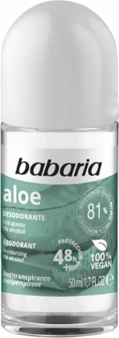 Deodorant roll-on Babaria Aloe 50ml