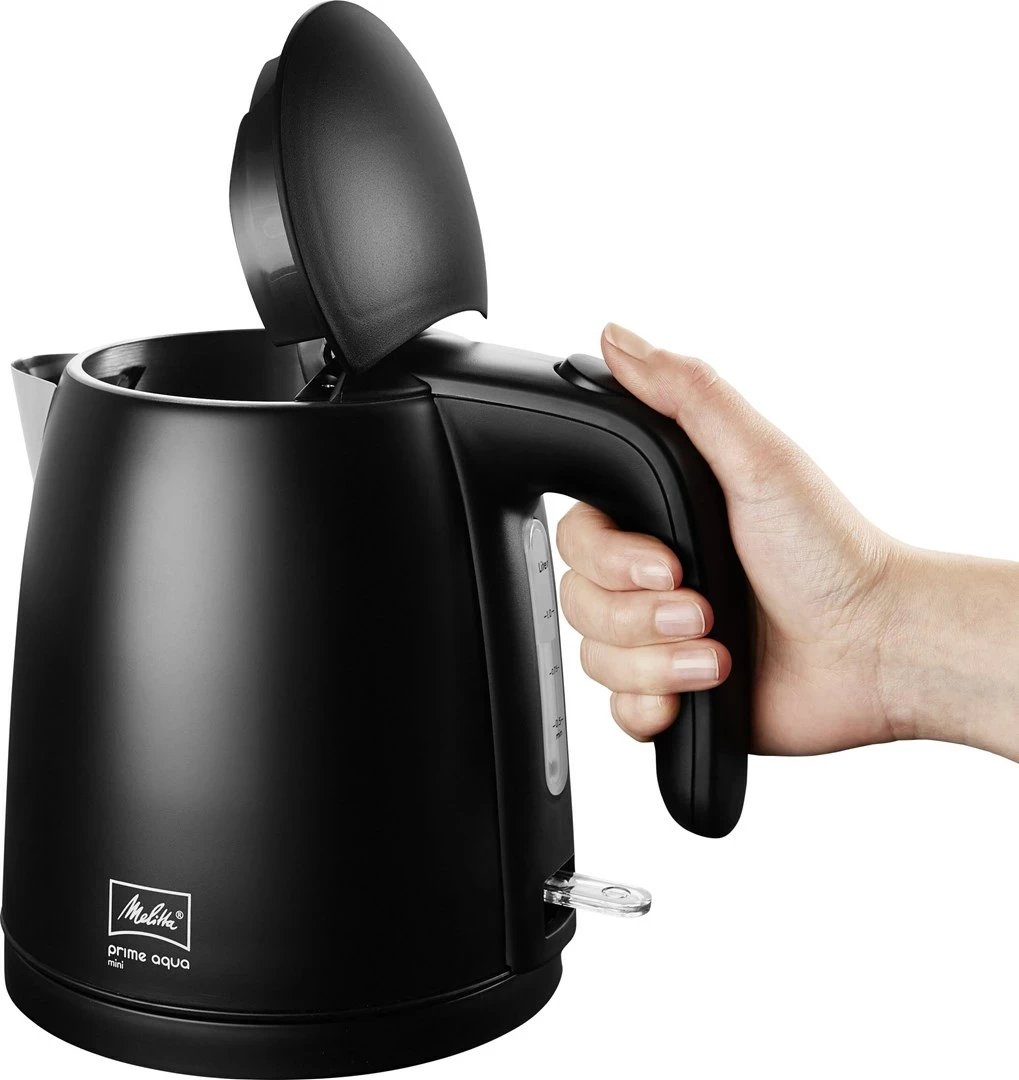 Çajnik elektrik Melitta PRIME AQUA MINI BLACK EDITION, 2200 W, i zi