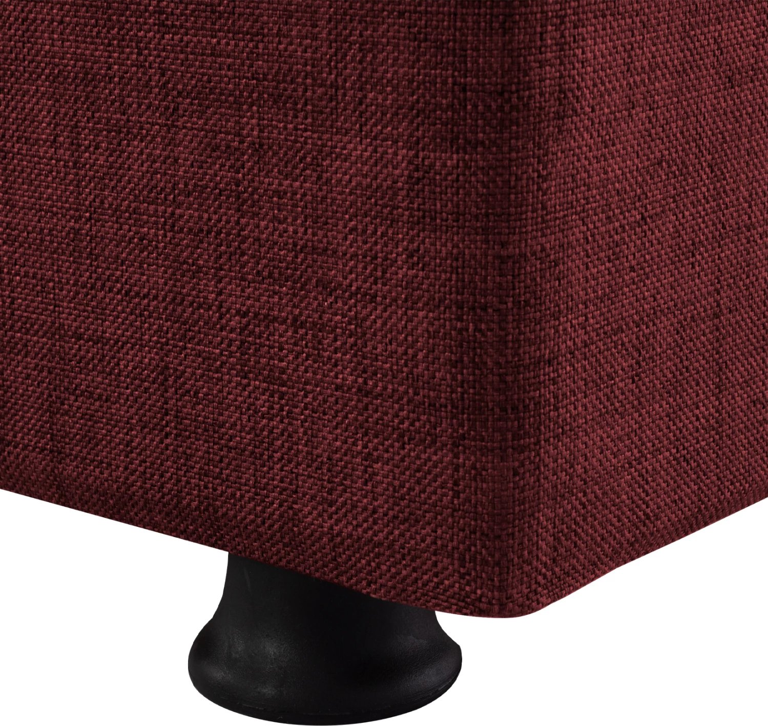 Sofa-shtrat, 3 vendesh, pëlhurë e kuqe, ANDRI FH3239.06