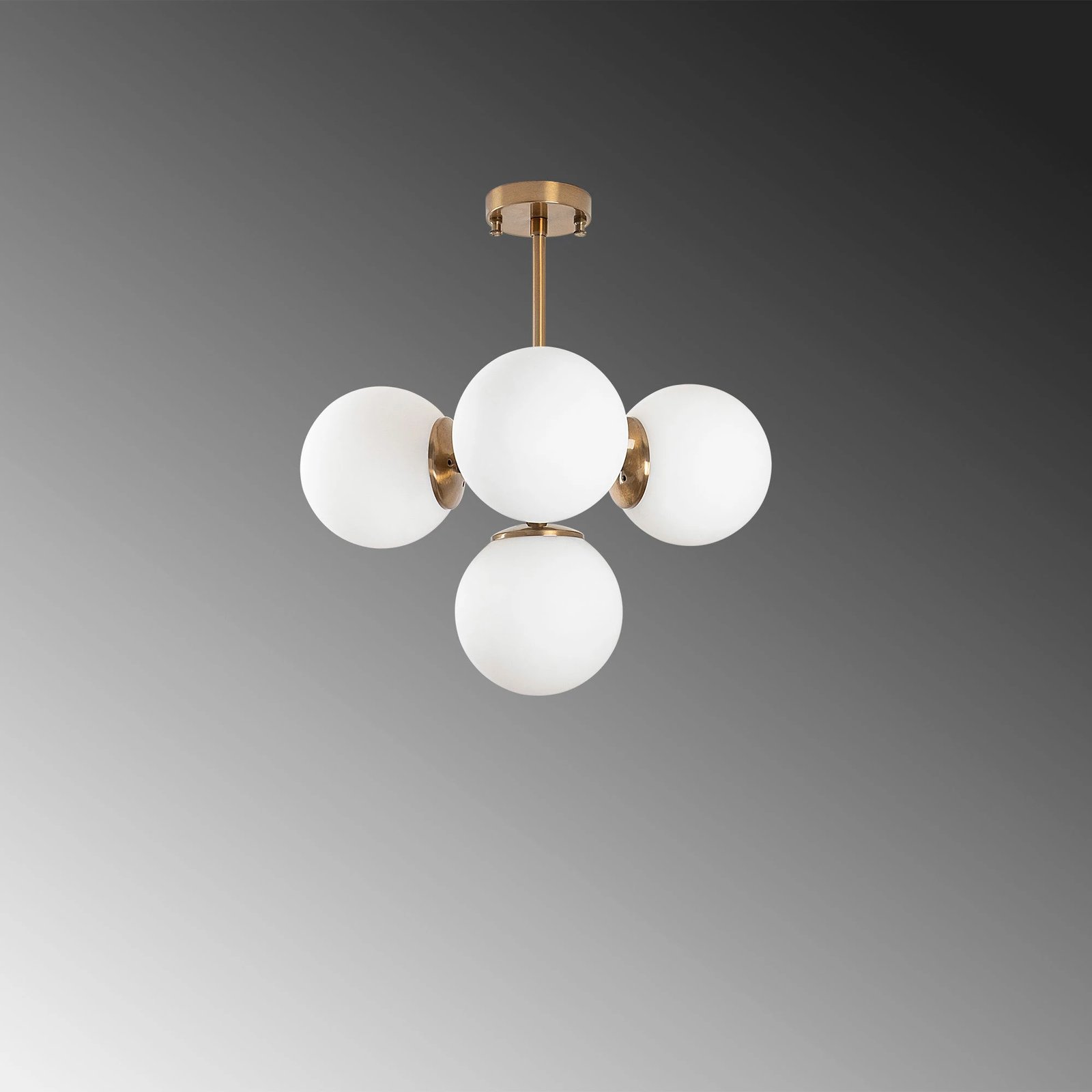 Llambë tavani Opviq, Akkas - 10061, vintage, 43x43x47 cm