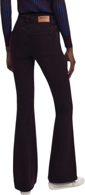 Jeans Desigual femra bordeaux
