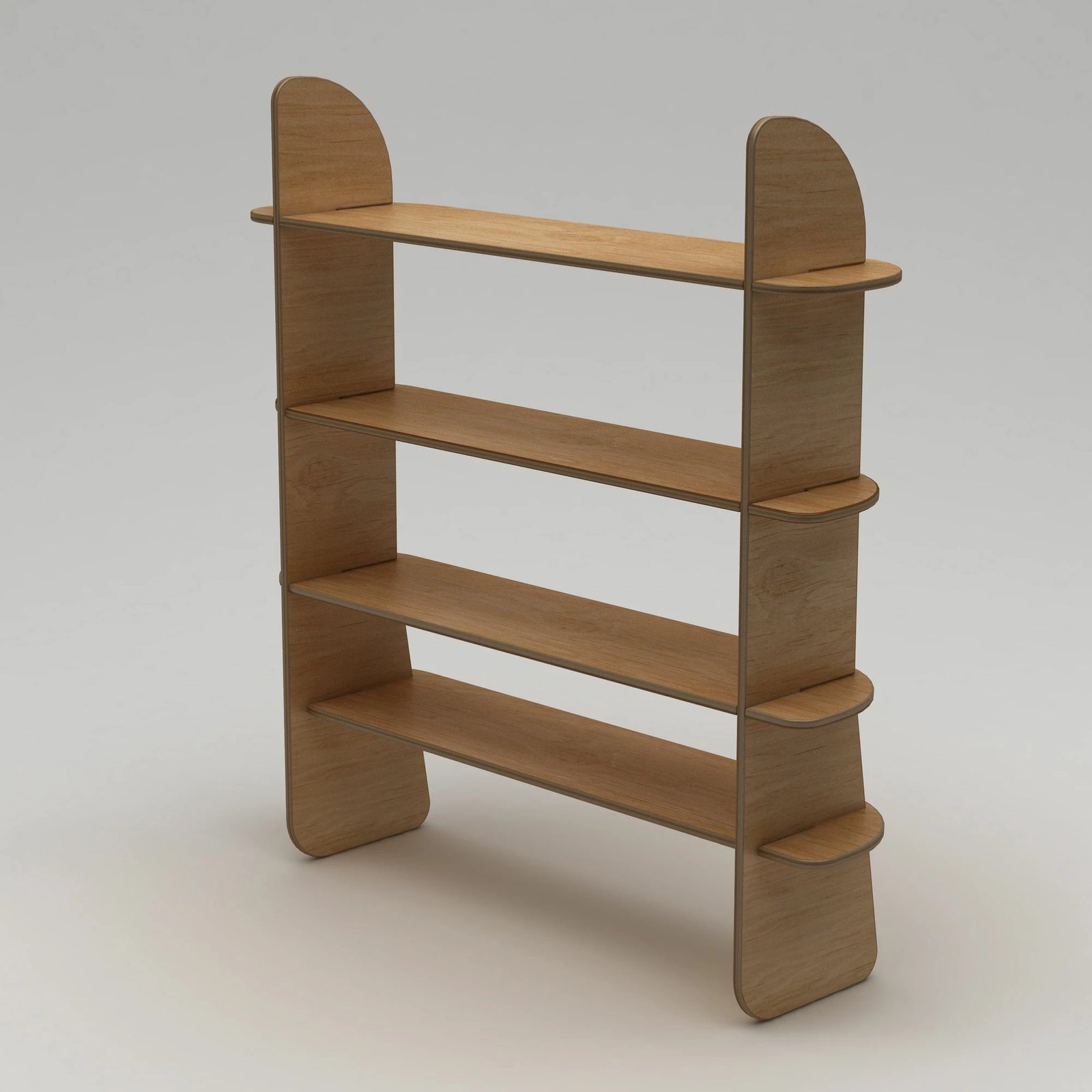 Raft librash Skye Decor, natyral, Scala-2