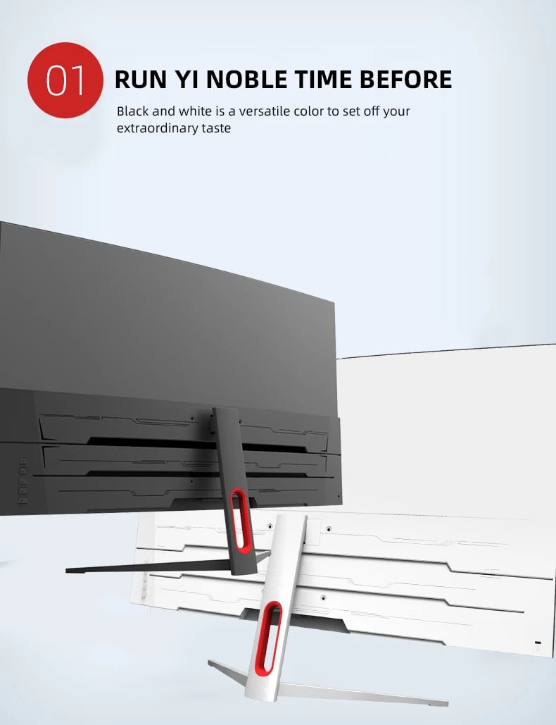 32 inch Monitor Gaming STARDOM ZP3275 4k 75Hz 1ms borderless curved