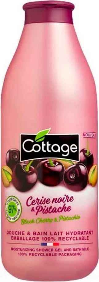 Xhel dushi hidratues Cottage Black Cherry & Pistachio 750ml