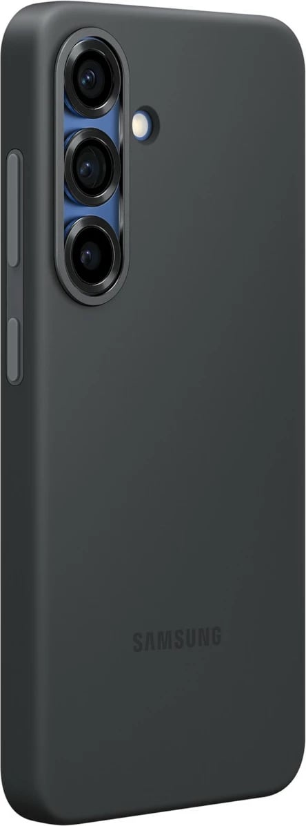 Mbështjellës Samsung Silicon Case S25, i zi