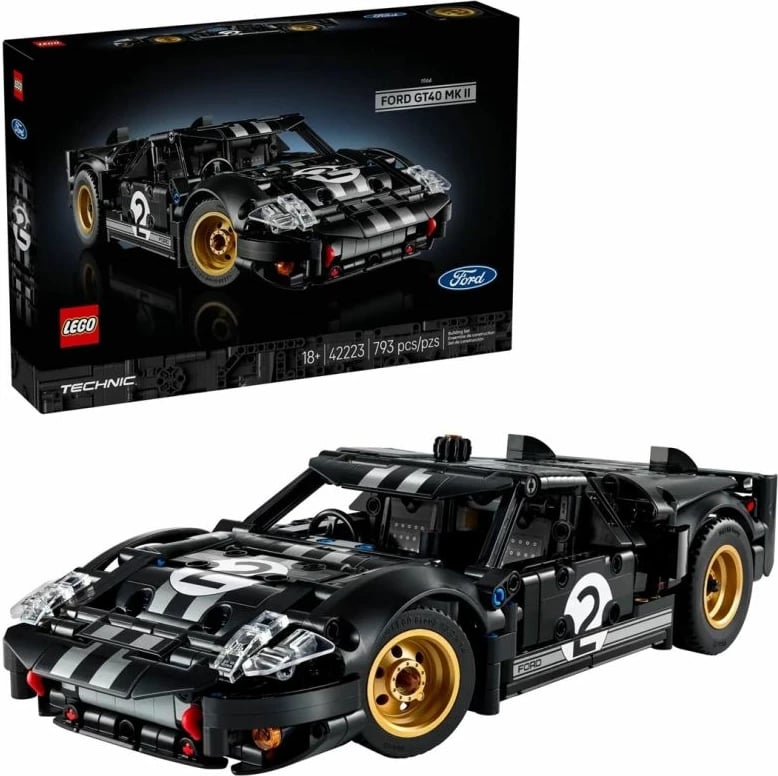 Lego Technic makinë garash 1966 Ford GT40 MKII