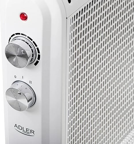 Ngrohës konvektor Adler AD 7750, 2000 W, i bardhë, portativ