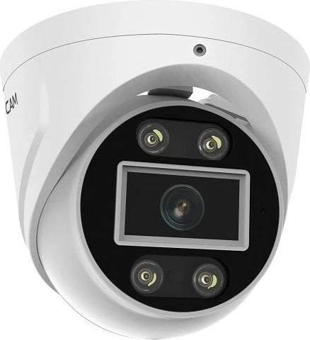 Kamerë sigurie IP Foscam T8EP 8MP 4K PoE, audio dy-drejtimëshe, detektim personash/automjetesh, e bardhë