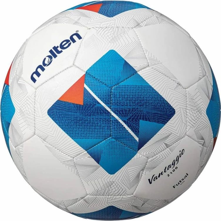 Top futsali Molten, bardhë e kaltër