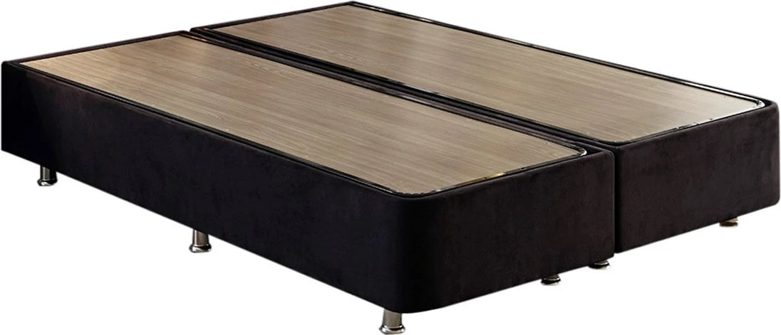 Baza dyshe për shtrat, ngjyrë e zezë, Skye Decor, Ela Double, 160x200