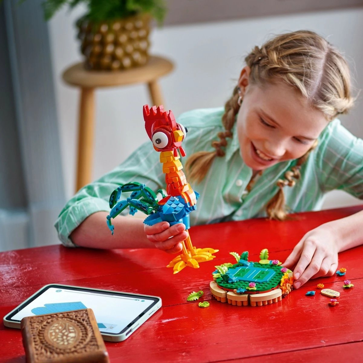 Set ndërtimi LEGO Disney 43272 Heihei, 566 pjesë, shumëngjyrësh