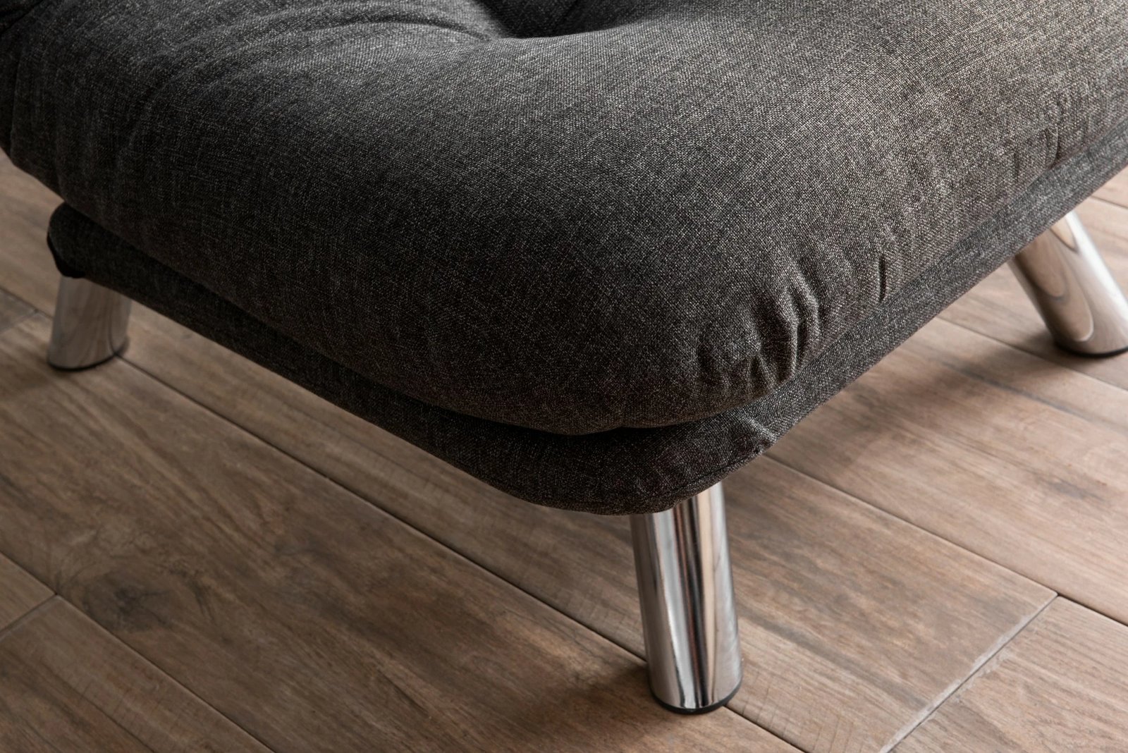 Krevat-karrige një vendi, Atelier del Sofa, Misa Small Solo, ngjyrë gri e errët