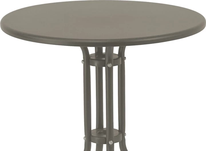 Tavolinë për kopsht Vergo, 60x70cm, ngjyrë shampanjë