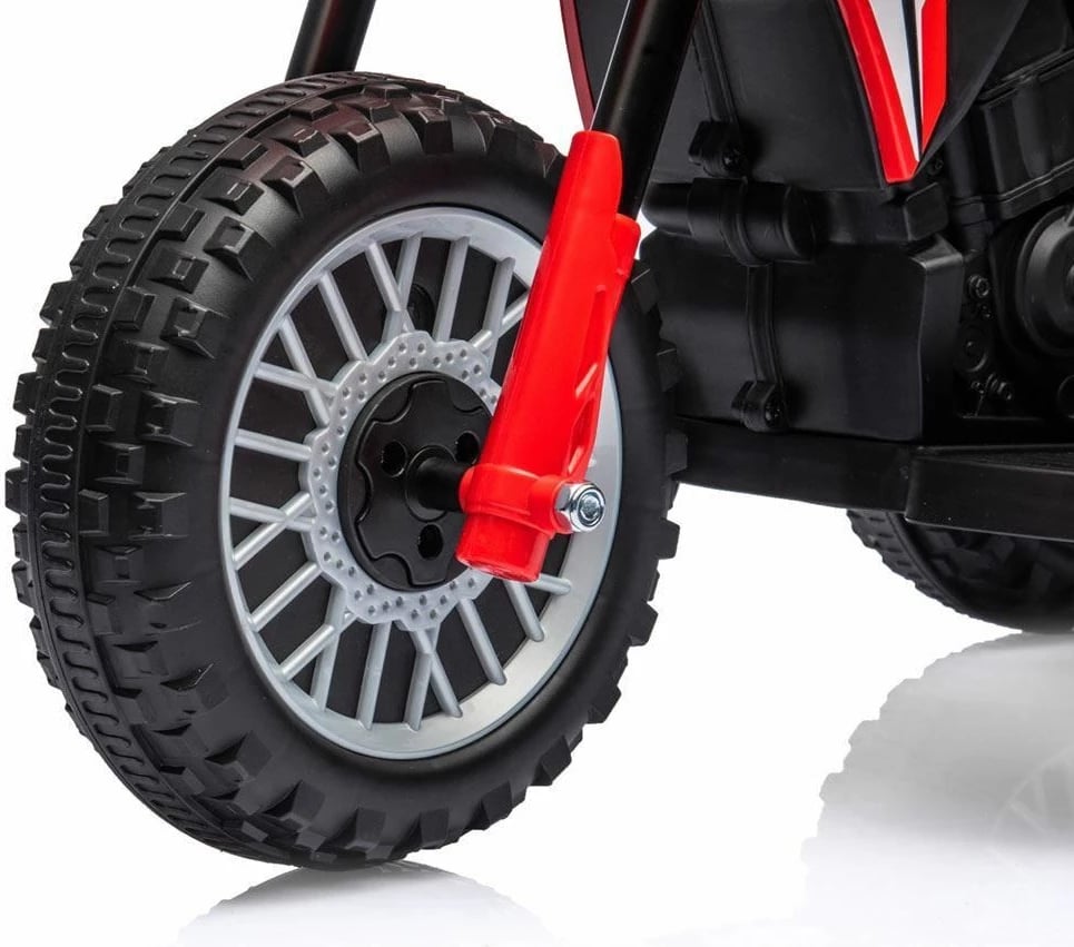 motoçikletë elektrike për fëmijë, Baby Mix, Honda CRF 450R, tre rrota, e kuqe