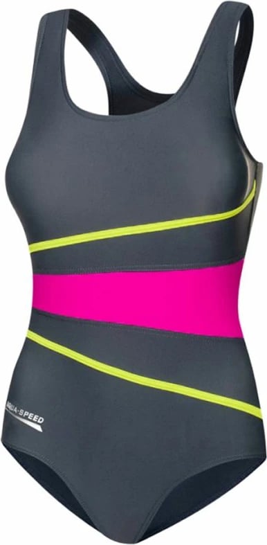 Bikine për femra Aqua-Speed Stella, ngjyrë gri dhe rozë