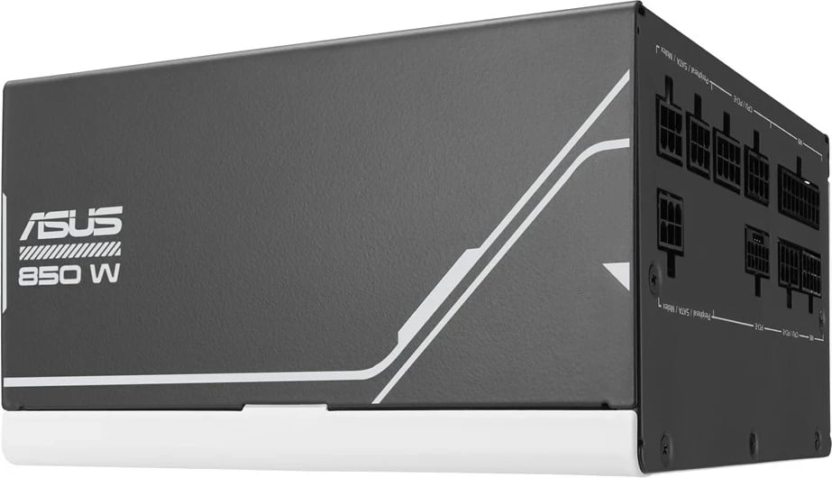 Njësi furnizimi me rrymë ASUS AP-850G, 850 W, ATX, E zezë, E bardhë