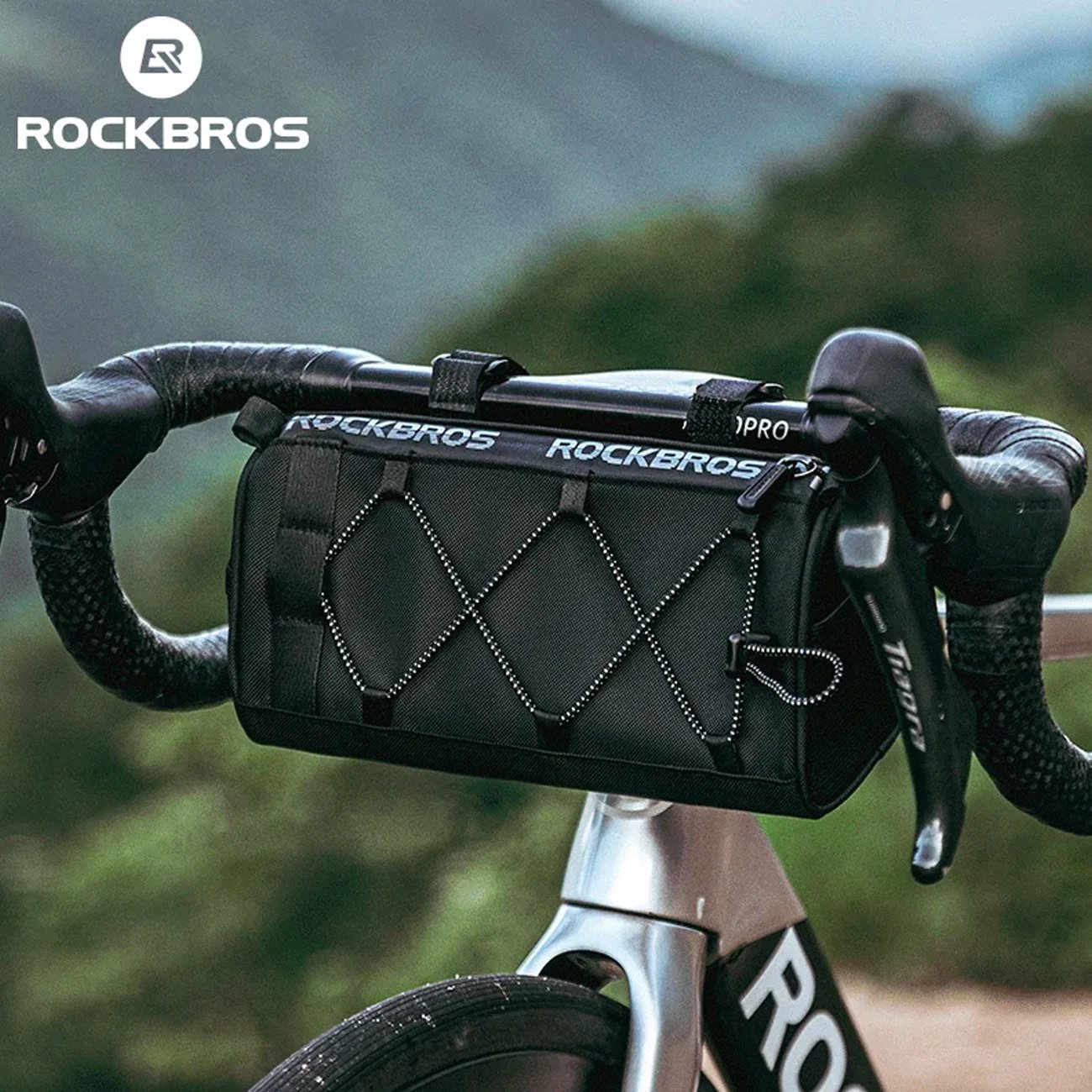 Çantë timoni për biçikletë Rockbros 30110030001, 1.5L, e zezë