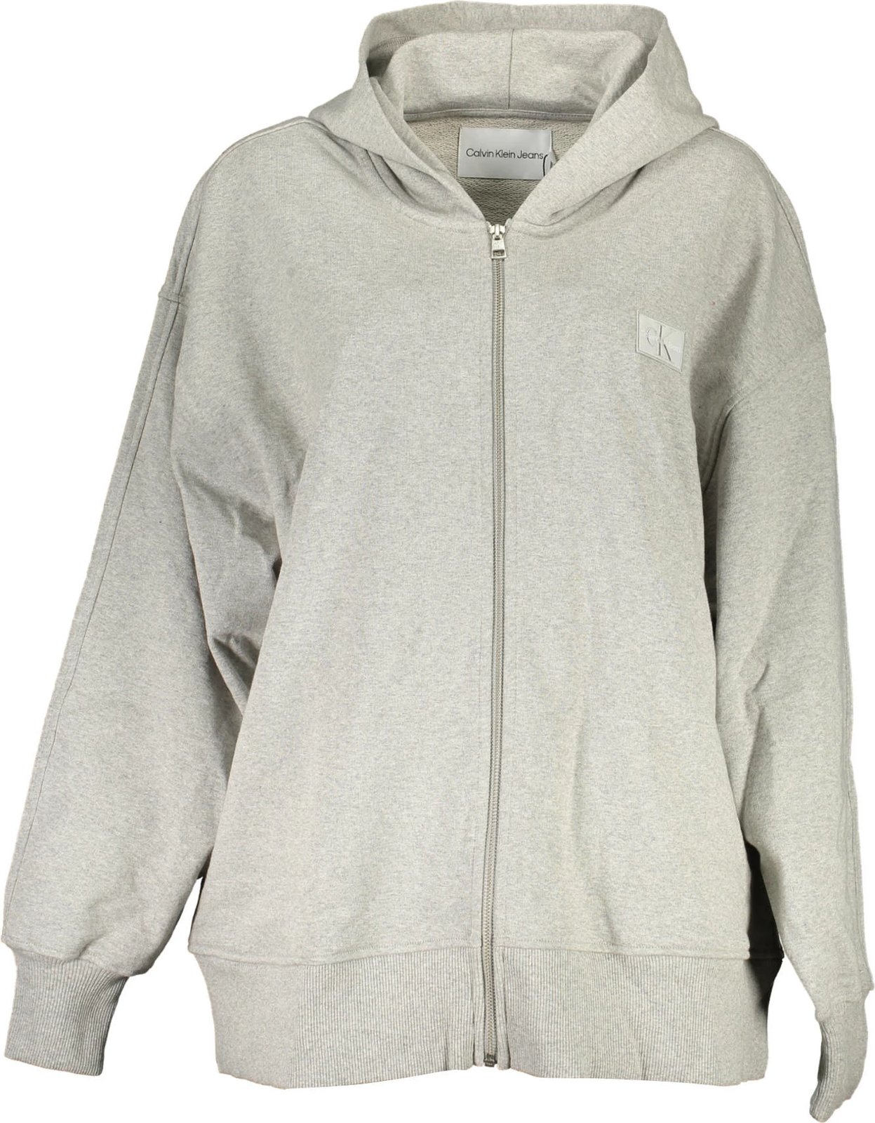 Duks për femra Calvin Klein me zip, gri