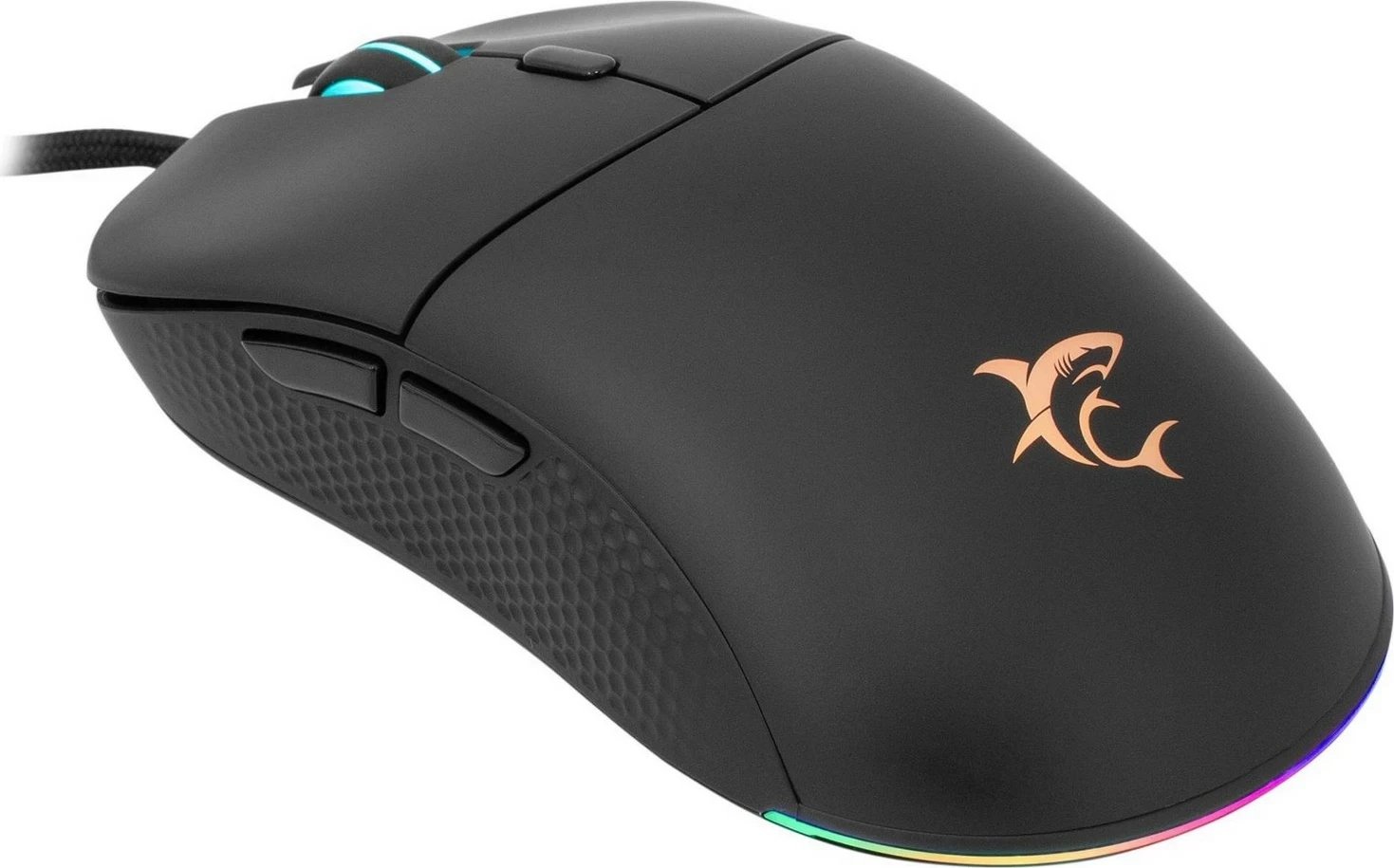 Maus White Shark GM-5010 Bagdemagus, 7200 DPI, RGB, i zi